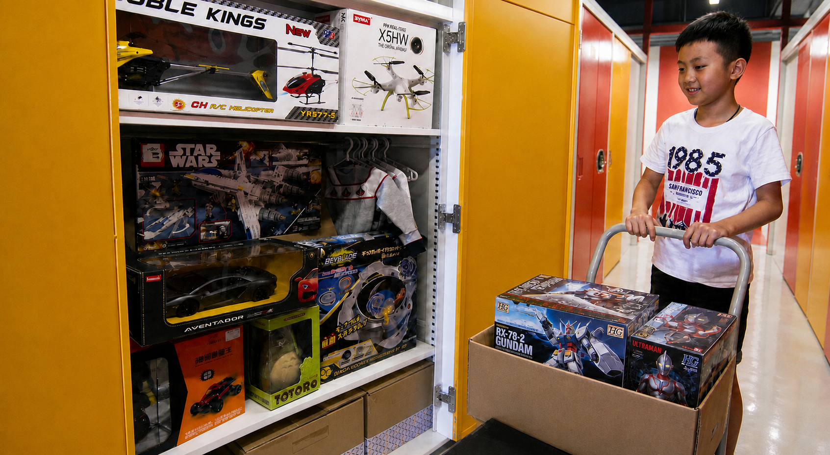 Reception area of the Wilson Storage